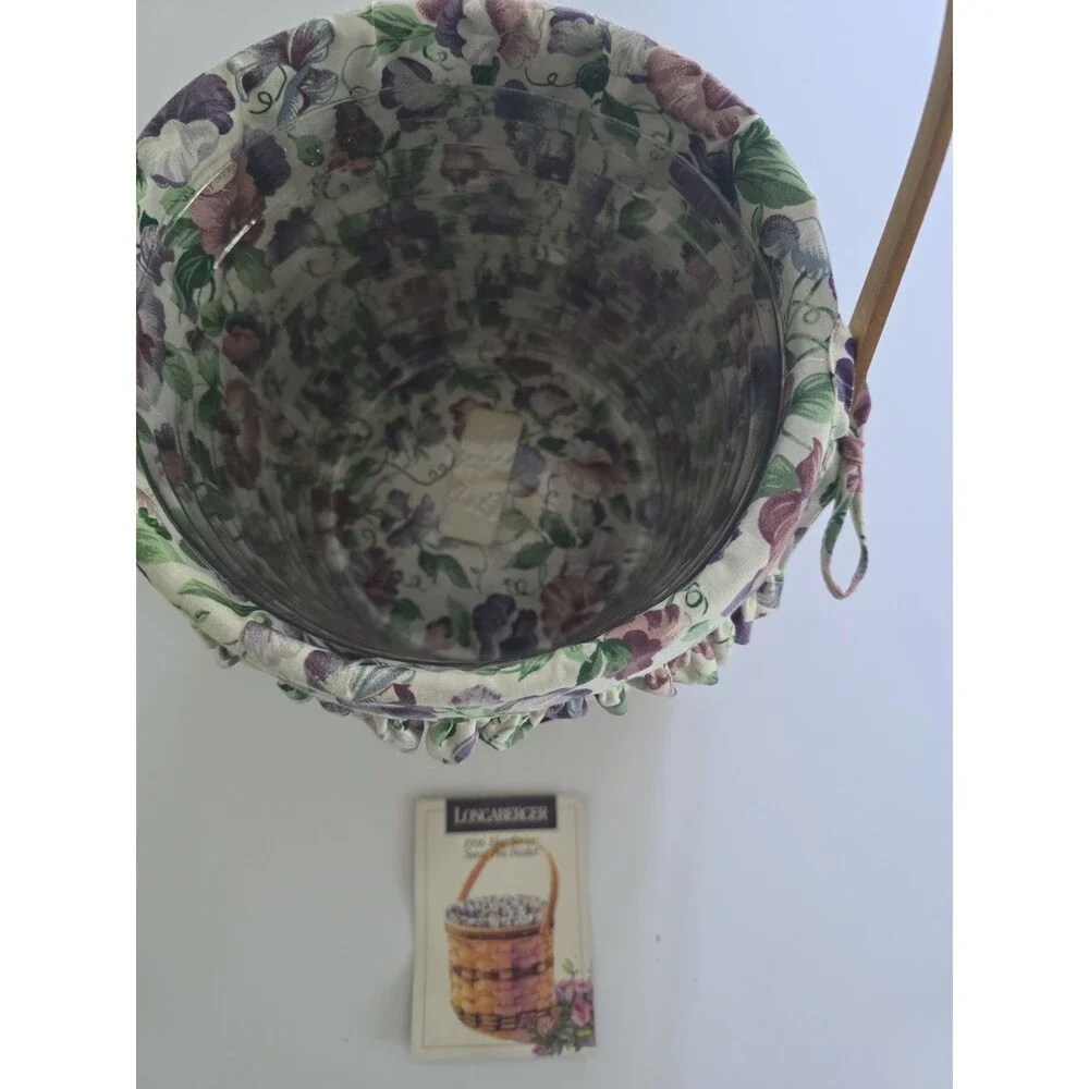1996 Longaberger May Series Sweet Pea Basket